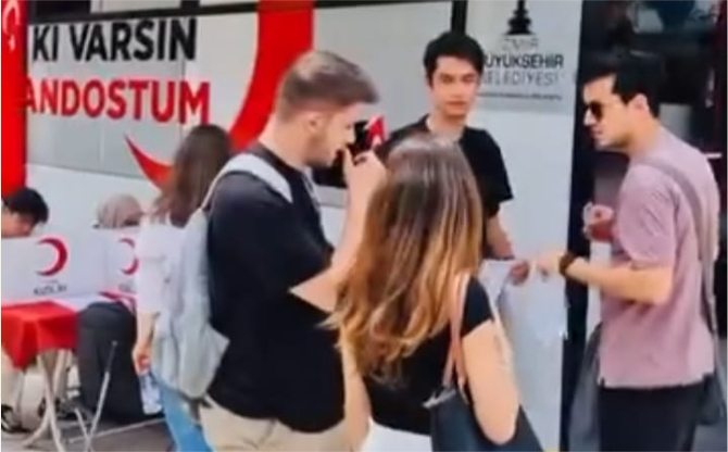 Foça Bağarası’nda Kızılay’a 43 Ünite Kan Bağışı