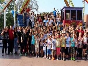 Sevgi Çarkları Çocukların Yüzünü Güldürdü