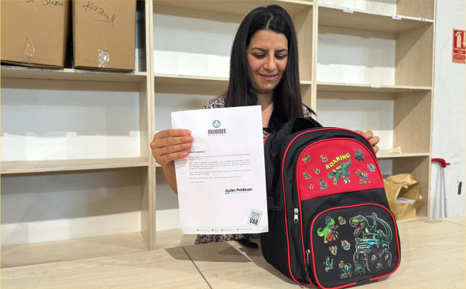 Menemen Belediyesi'nden örnek destek