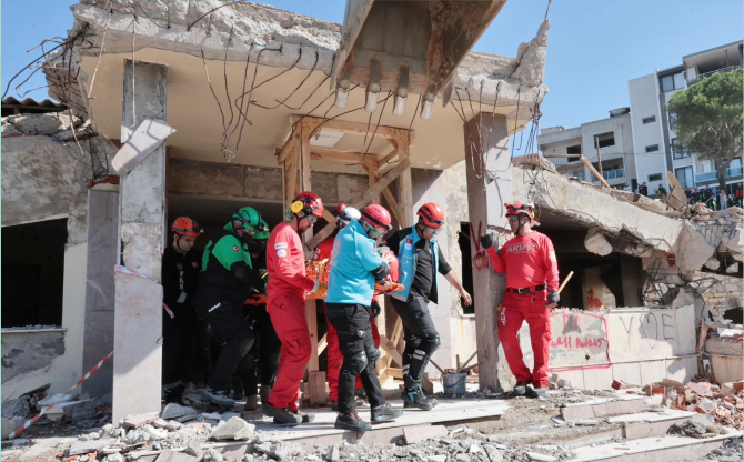 Menemen'de dev tatbikat!