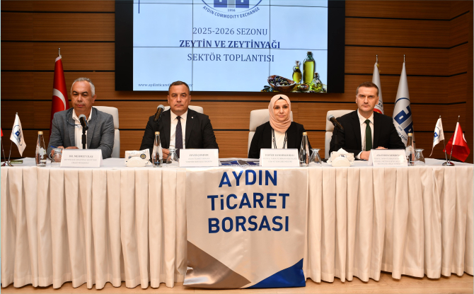 Aydın'dan Zeytinyağı Sektörüne Yön Veren Toplantı!