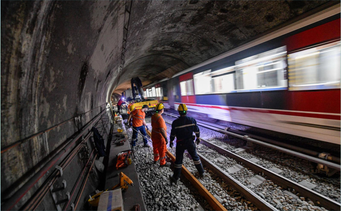 İzmir Metrosu’nda bakım zamanı