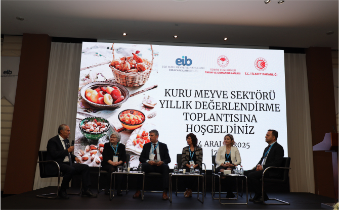 Kuru Meyve Sektörü 2025’i Masaya Yatırdı