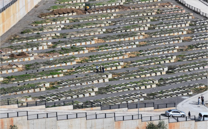 İzmir’e 2,5 milyon metrekare yeni mezarlık alanı