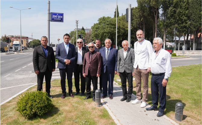 Şakran’da Ahde Vefa: Eski Başkanlar Refik Ertem Ve Zeki Şen’in İsimleri Caddelere Verildi