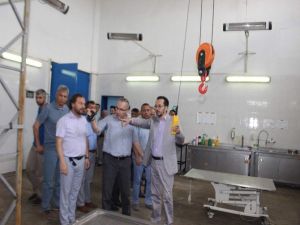 ADÜ Rektörü Bircan’dan Hayvan Hastanesindeki Canlara Ziyaret