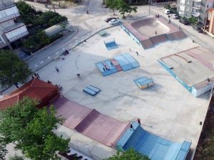 Güvenlik İçin Skate Park’ta 24 Saat Canlı Yayın