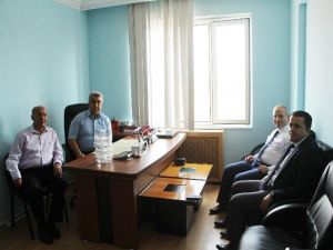 Eti Maden Genel Müdür Yardımcısı Hızır Ay’dan Başkan Çalışkan’a Ziyaret