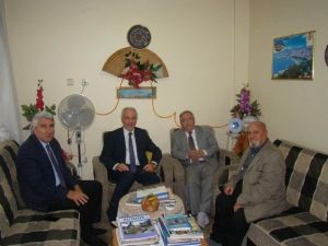 Protokol’den ’Ahi Baba İsmail Hakkı Oğuz’a Nezaket Ziyareti