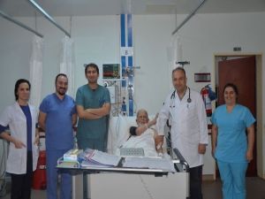 97 Yaşındaki Mehmet Dede Adü’de Sağlığına Kavuştu