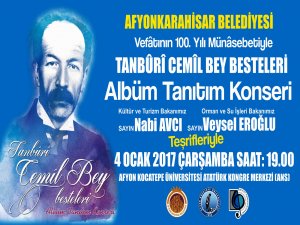 Tamburi Cemil Bey Vefatının 100. Yılında Konserle Anıldı