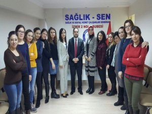 Sağlık Sen İzmir 2 Nolu Şube Kadın Kolları Komisyonu Oluşturuldu