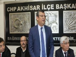 CHP’li Özgür Özel Ve Selin Sayek Böke Akhisar’da Konuştu