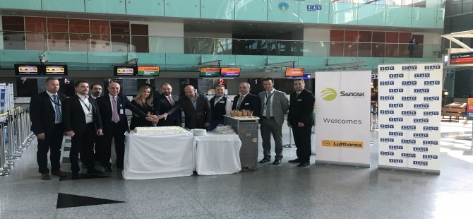 Lufthansa İzmir-Münih uçuşlarına başladı