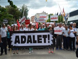 İzmir Chp, "Adalet Yürüyüşü"ne Saruhanlı’da Devam Etti