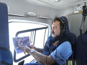 Bakan Eroğlu, Helikopterle İnceleme Yaptı