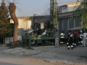 Kimyasal Kalem Fabrikasında Yangın: 3 Yaralı