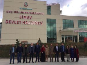 Simav’ın Yeni Hastane Binası Geçici Kabulü