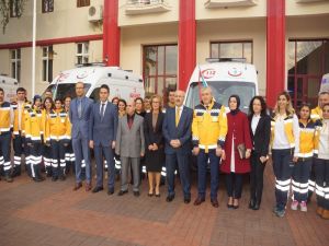 Aydın’a 1 Milyon Lira Değerinde 5 Yeni Ambulans