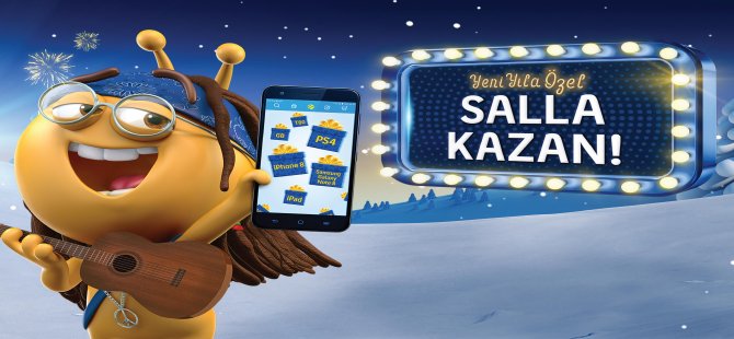 Turkcell’den Tüm Müşterilerine Çifte Yeni Yıl Hediyesi