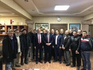 Başkan Ali Çetinbaş, Dumlupınar, Aslanapa, Altıntaş Ve Çavdarhisar Teşkilatları Ziyaret Etti
