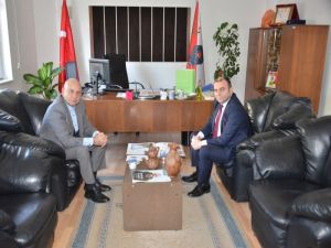 Başkan Saraoğlu’ndan Emniyet Müdürü Tosun’a Teşekkür Ziyareti