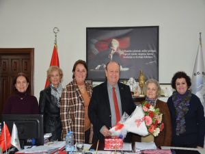 Türkiye Yardım Sevenler Derneği Aydın Şubesi’nden Başkan Özakcan’a Ziyaret