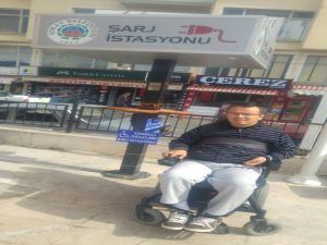 Simav’da Engellilere Mobil Şarj İstasyonu