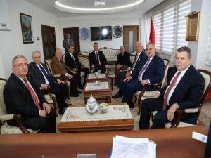 Yargıtay Başkanı Cirit İle Yargıtay Cumhuriyet Başsavcısı Akarca Vali Nayir’i Ziyaret Etti