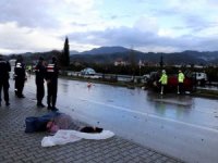 Yağışta Kontrolden Çıkan Otomobil Takla Attı: 1 Ölü, 1 Yaralı