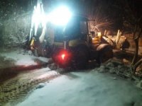 Kar Yağışı Yunusemre’nin Yüksek Kesimlerinde De Etkili Oldu