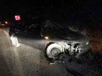 Kontrolden Çıkan Otomobil Defalarca Takla Attı; 1 Yaralı