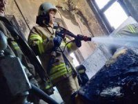 İzmir’de Korkutan Yangın