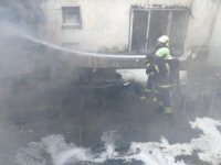 Depoda Çıkan Yangın Kısa Sürede Söndürüldü