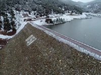 Çatlak Oluşan Barajdaki Çalışmalar İha Tarafından Havadan Görüntülendi