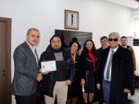 Görme Engelliler Derneği’nden Başkan Uzundemir’e Teşekkür