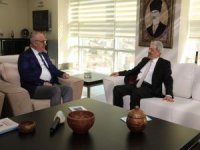 Başkan Ergün, Vakıflar Bölge Müdürü Ataseven’i Ağırladı