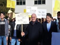 Uşak Üniversitesi Öğrencilerinden Yerli Üretime Destek Yürüyüşü