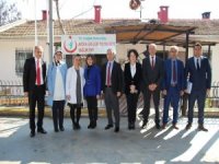 Bakanlıktan Gelen Heyet Sağlık Kuruluşlarına Ziyaret Gerçekleştirildi