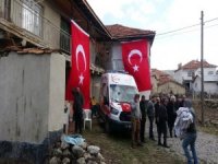 Uşak Valisi Kocabıyık’tan Şehit Ailesine Taziye Ziyareti