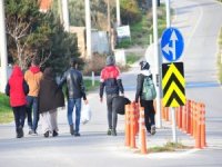 Göçmenler Botla Geçişi Tercih Etmedi, Edirne’ye Yöneldi