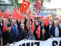 Aydın’da Şehitler İçin Yürüyüş, Dua Ve Hayır Yemeği Düzenlendi
