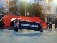 Datça Şehitler İçin Tek Yürek Oldu