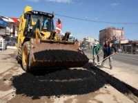 Aliağa’da Asfalt Ve Yama Ekibi Sahada