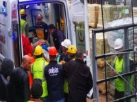 Nazilli’de İnşaat İskelesi Devrildi, 1 İşçi Yaralandı