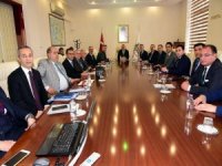 Vali Deniz Kaymakamlarla Bir Araya Geldi