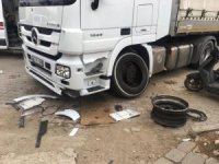 Lastik Patlaması Sonucu 2 Kişi Yaralandı