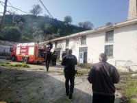 Zeytinyağı Fabrikasındaki Yangın Paniğe Neden Oldu