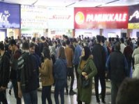 Denizli Otogarında Korona Tatili Yoğunluğu