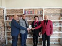 Adü’den İsabeyli’deki Kütüphaneye Kitap Desteği